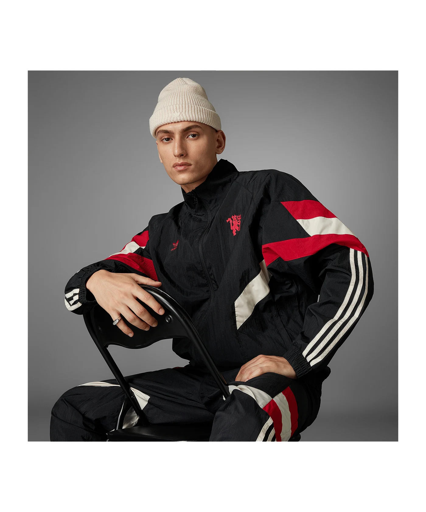 adidas Originals Manchester United Sweatshirt Schwarz