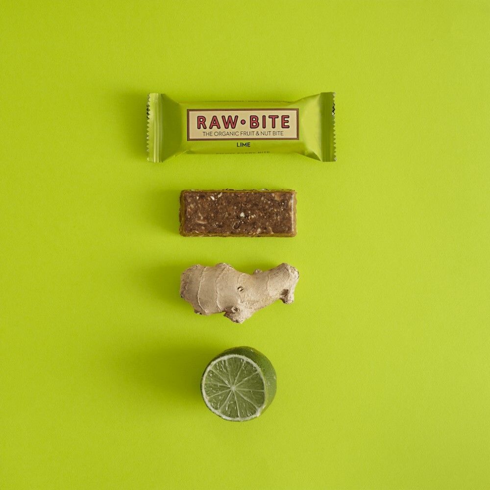 RAWBITE Frucht- & Nussriegel mit scharfer Limette