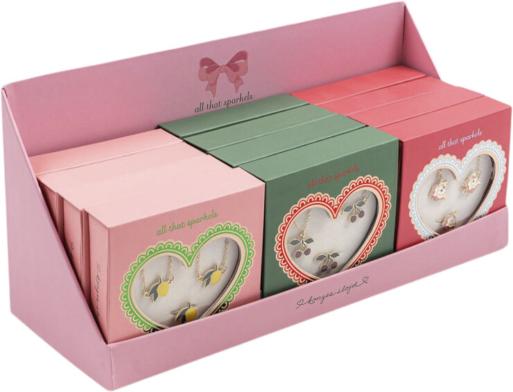 Konges Sløjd 12 PACK DISPLAY JEWELRY SET 3 PCS S45064