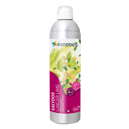 Désodorisant ecocert gingembre citron Paredes Kalydor Ginger Lime aérosol de 400ml