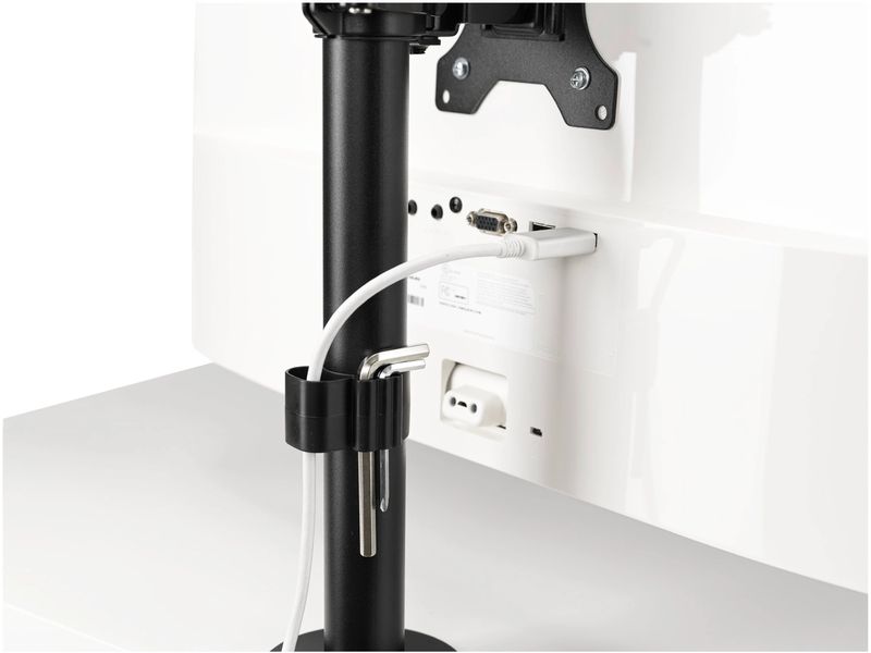 Kensington Vertikaler Dual Monitorarm bis 9 kg – Schwarz Tischhalterung für zwei Monitore in vertikaler Anordnung