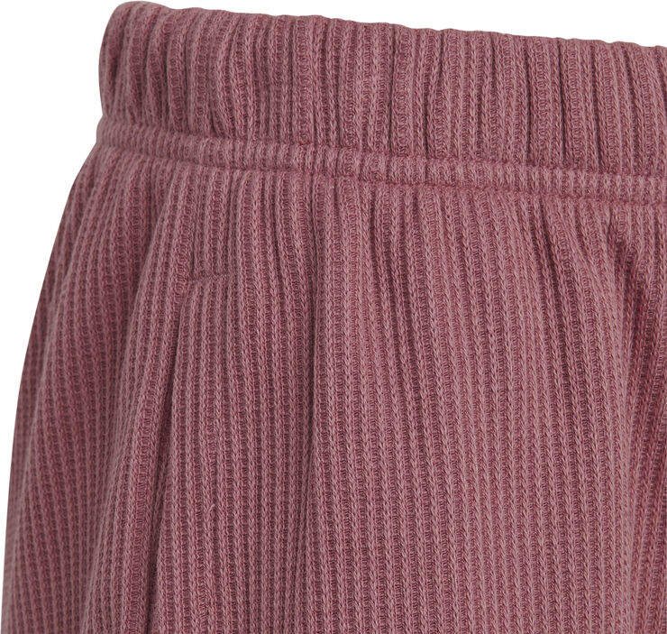 adidas Lounge Waffle Knit Loose shorts Rød