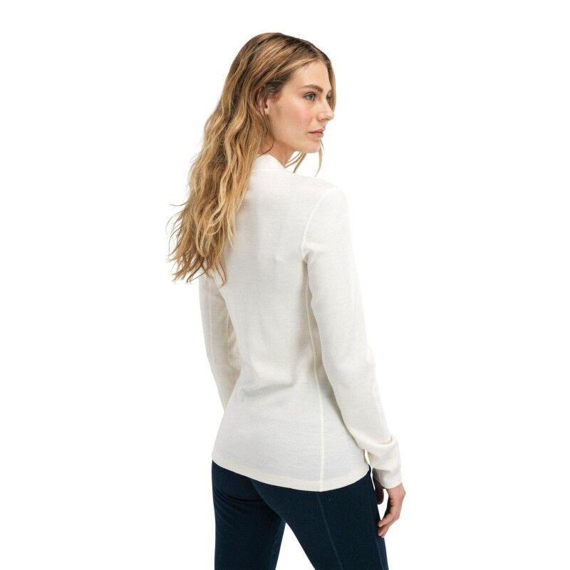 Falkeberg Baselayer Half zip - Pull en laine mérinos femme