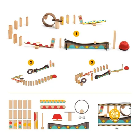 Djeco Zig & Go 5642: 25 Teile