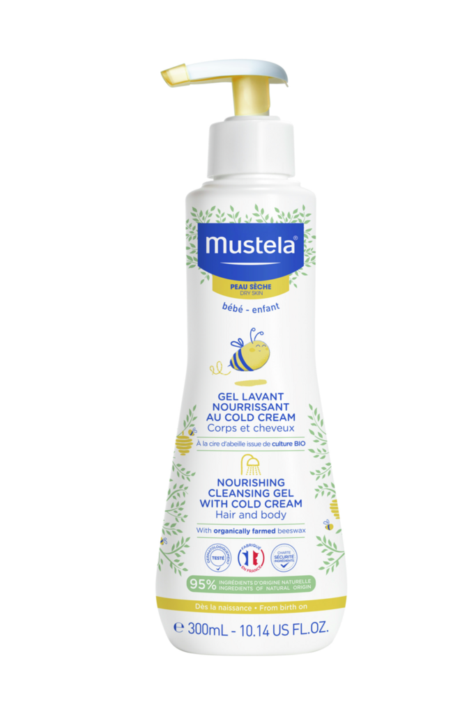 Mustela mildes Waschgel mit Cold Cream Gel trockene Haut 300 ml
