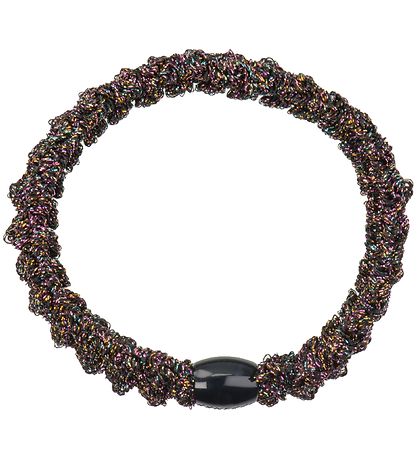 Kknekki Haargummi - Mehrfarbig Glitzer m. Lace