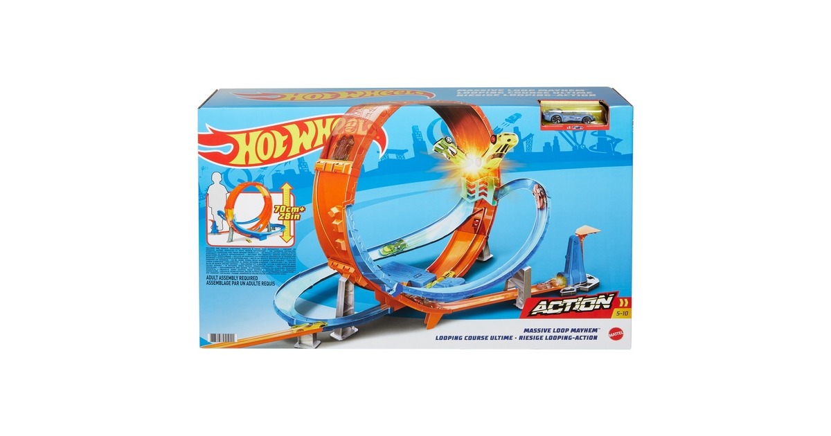 Hot WheelsMassive Loop Mayhem Track Set Racebaan
