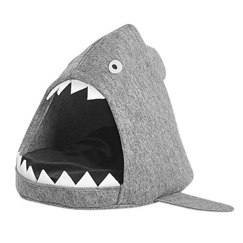 Cama para animais de estimação Beliani Piranha, cinza