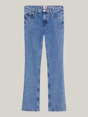 Calça jeans Maddie de cintura média e corte bootcut