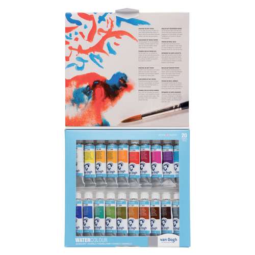 Van Gogh Aquarellfarben-Set, 20 x 10-ml-Tuben