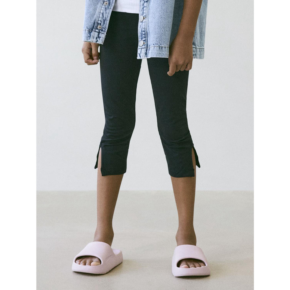 Køb Name It Black Nkfjennela Capri Leggings