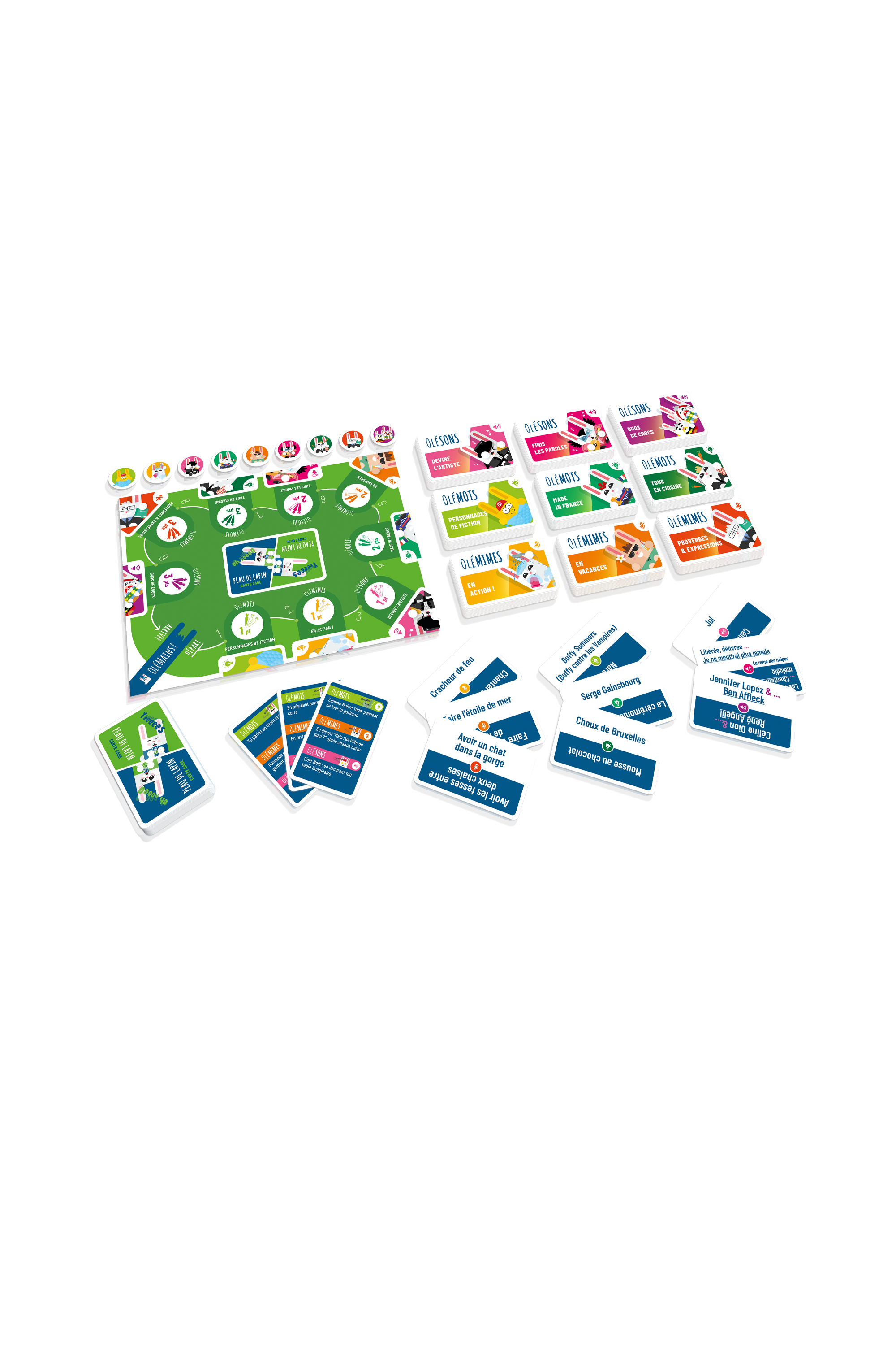 BLACKROCK GAMES Jeu de cartes OLEMAINS 2 Multicolore