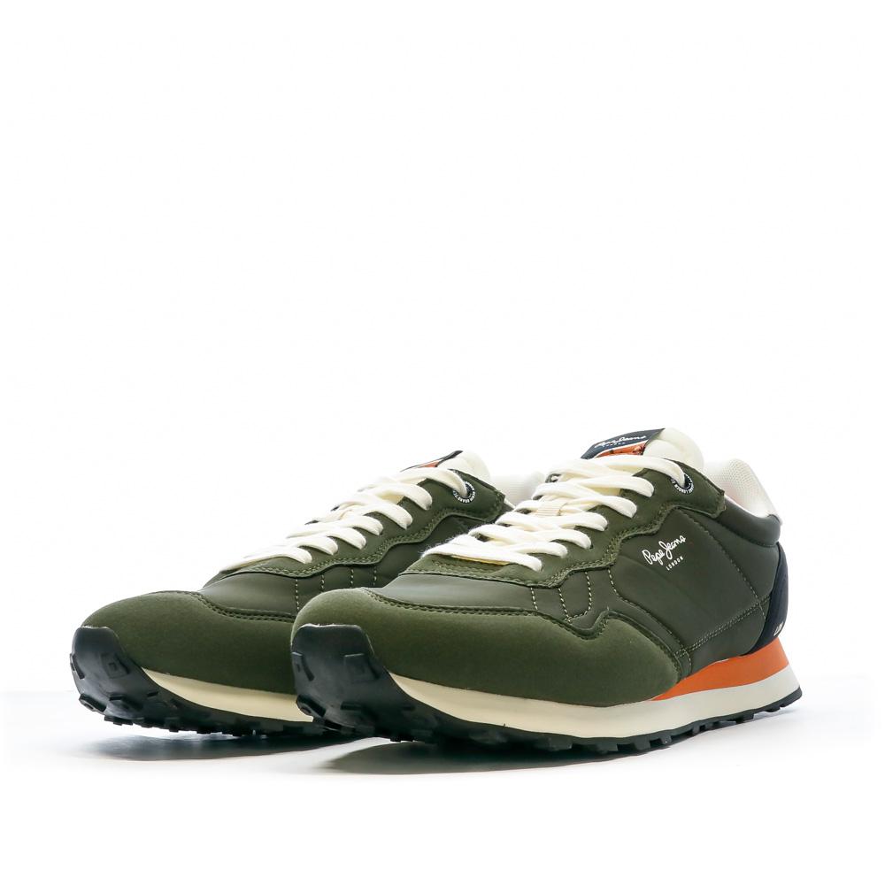 Pepe jeans Baskets Kaki Homme Pepe jeans Natch One