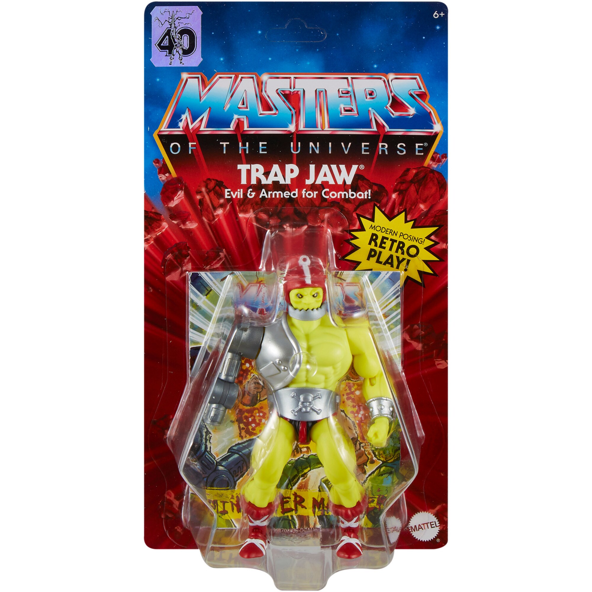 Mattel Spielfigur Masters of the Universe Origins Trap Jaw