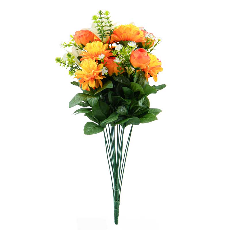 Bouquet artificiel de fleurs