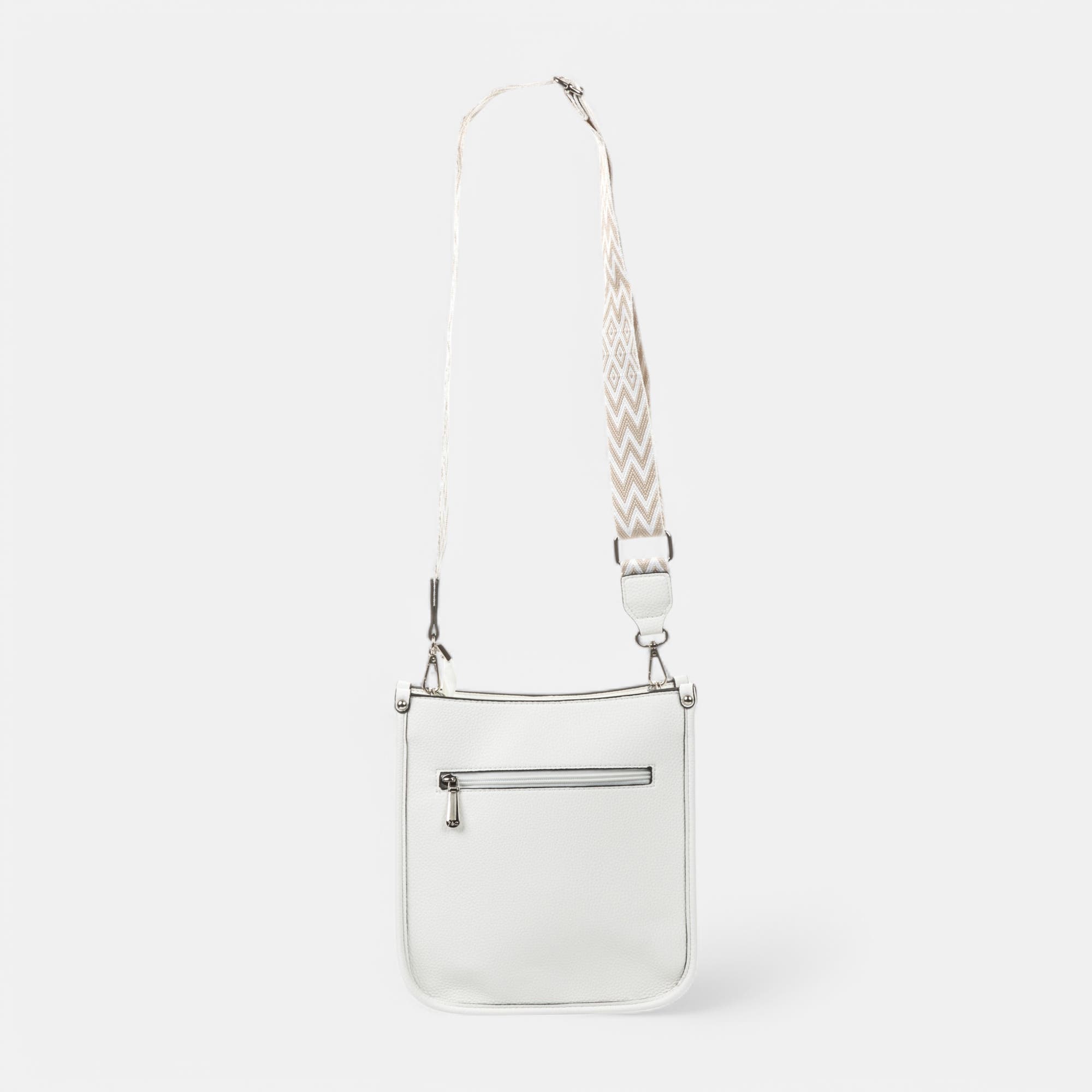 Sac bandoulière blanc