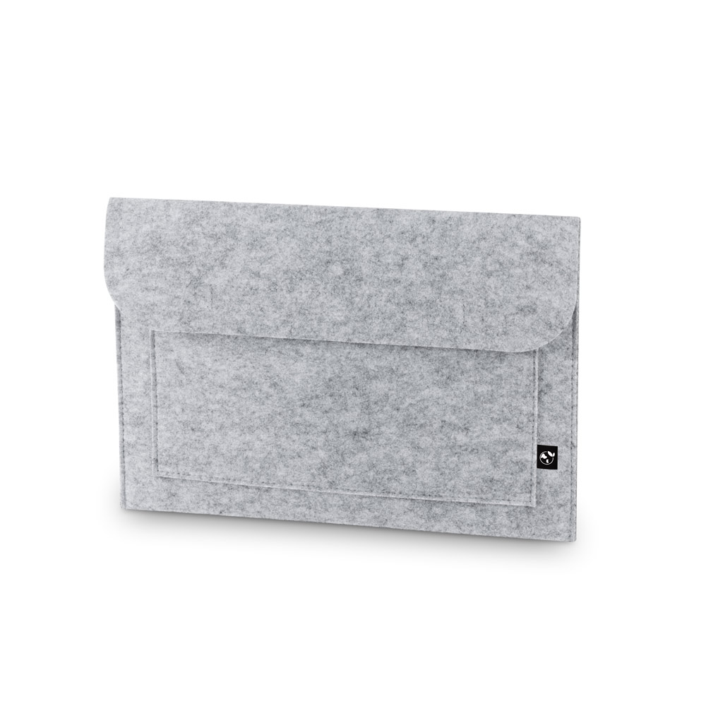 hi!dea 92383 - Sacoche pour ordinateur portable en feutrine recyclée (100% rPET)