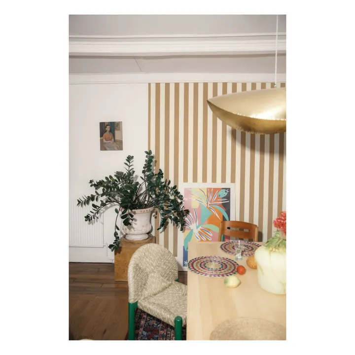 Maison Janette Rouleau de papier-peint Octave | Doré