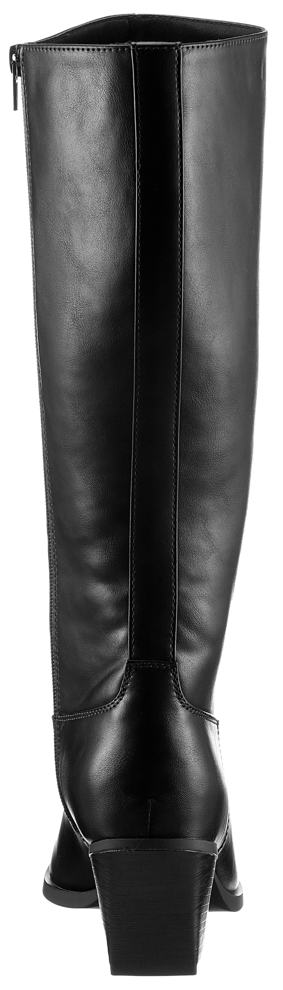 Aniston SHOES Stiefel  , Cowboystiefel, Westernlook, in spitzer, schmaler Form