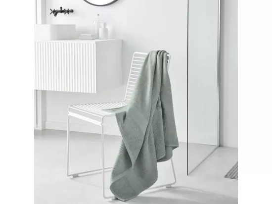 Drap de bain 100% coton 70x130 cm, Celadon, Today
