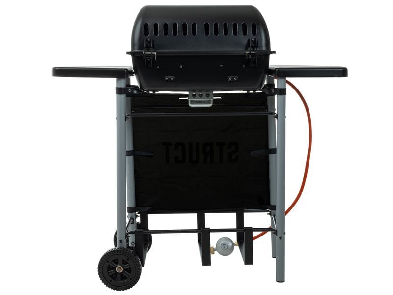 STRUCT Gasgrill Wrangler 2B Mobiler Gasgrill mit 2 Brennern für Garten, Terrasse oder Balkon