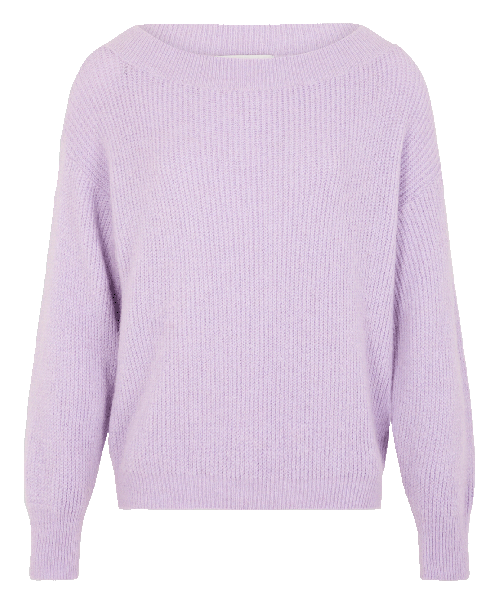 MREINE - Pull col bateau à manches longues | Violet