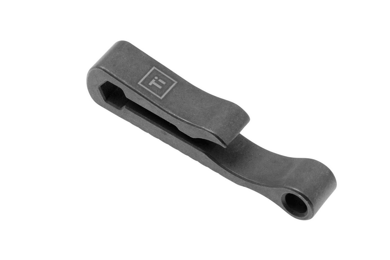 Big Idea Design TPC Titanium Pocket Clip Classic TI-TPC Stonewashed Titanium, pocketclip