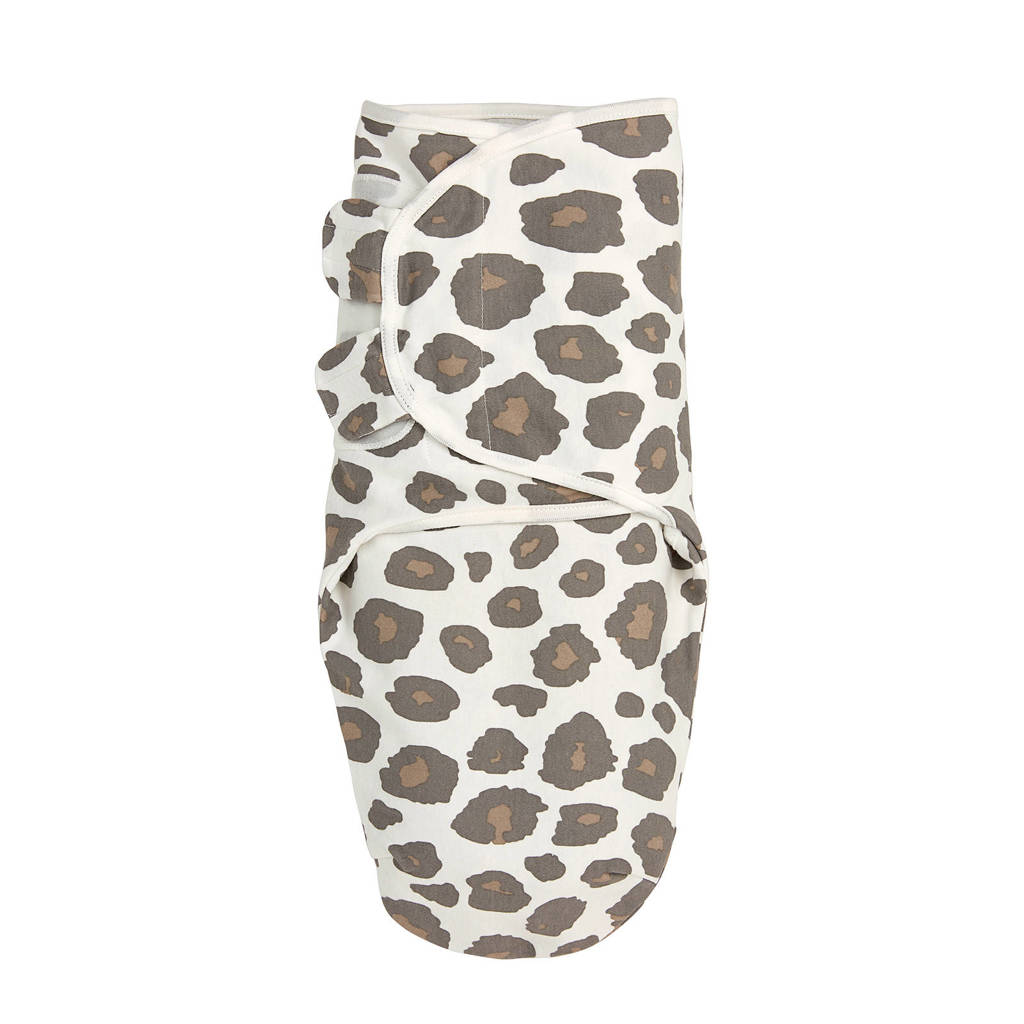 swaddle dubbellaags 0-3 mnd Panter neutral