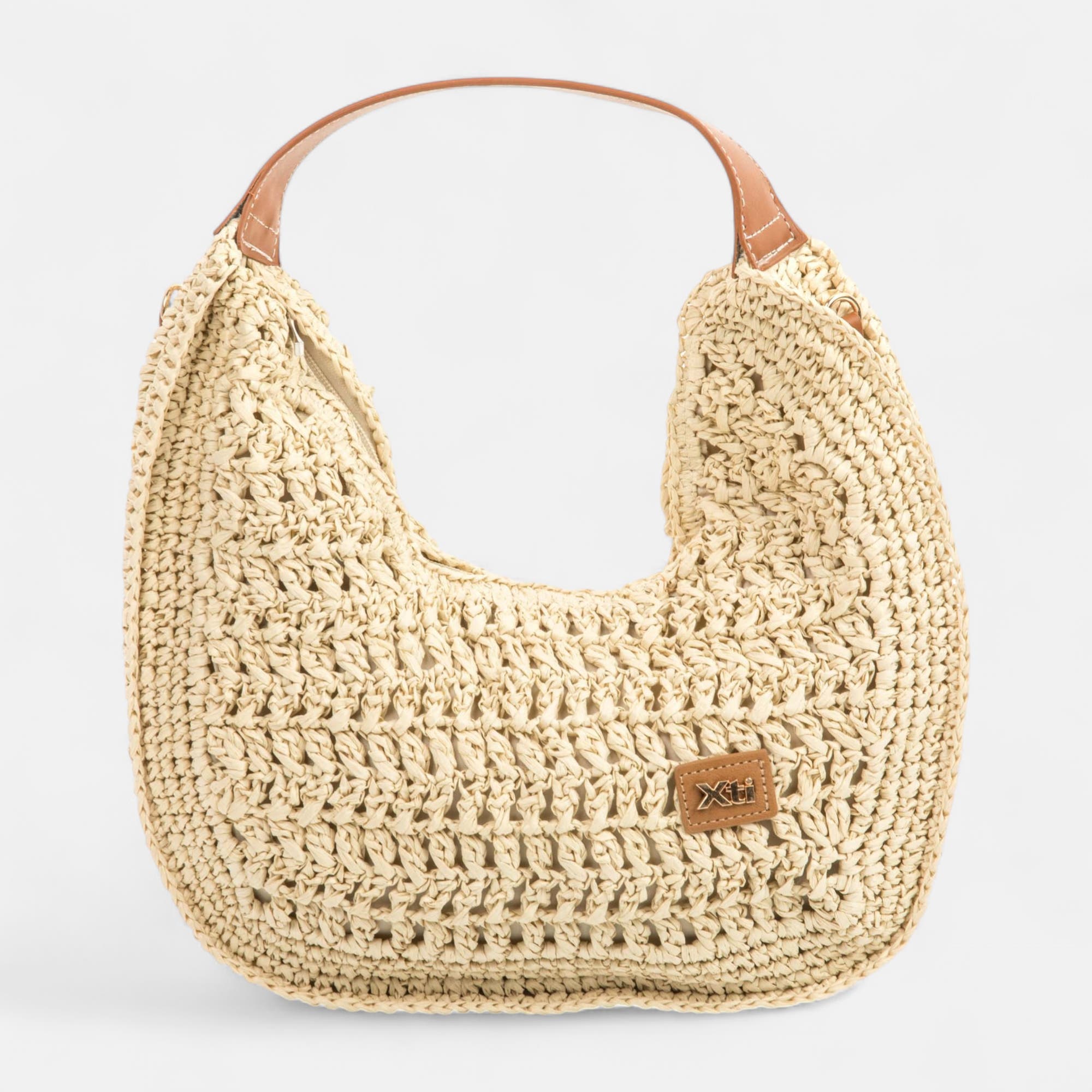 Sac bandoulière beige