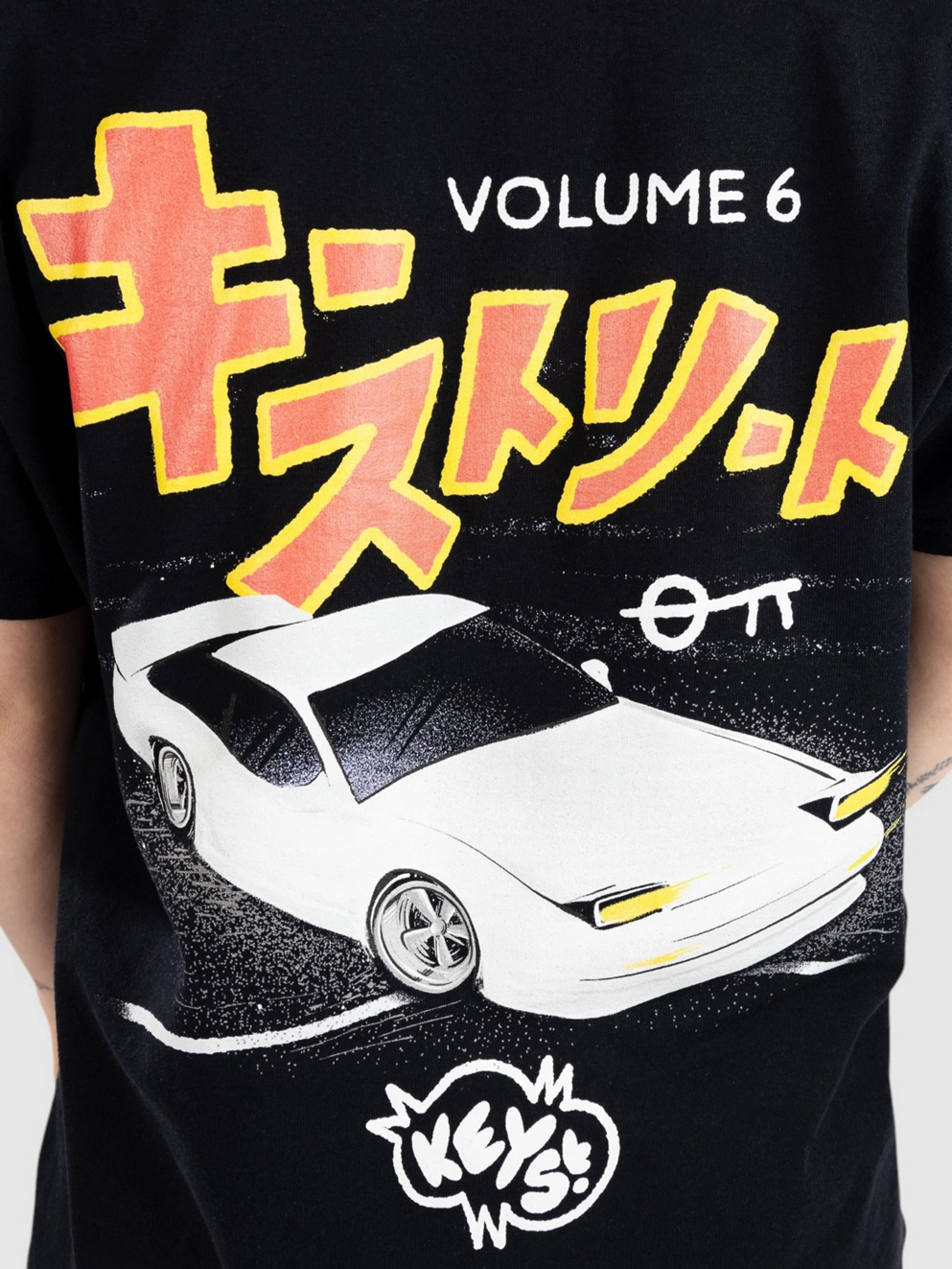 Key Street Magazine T-Shirt black