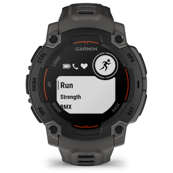 Garmin Instinct E 45 mm Sportuhr Kohle / Schwarz