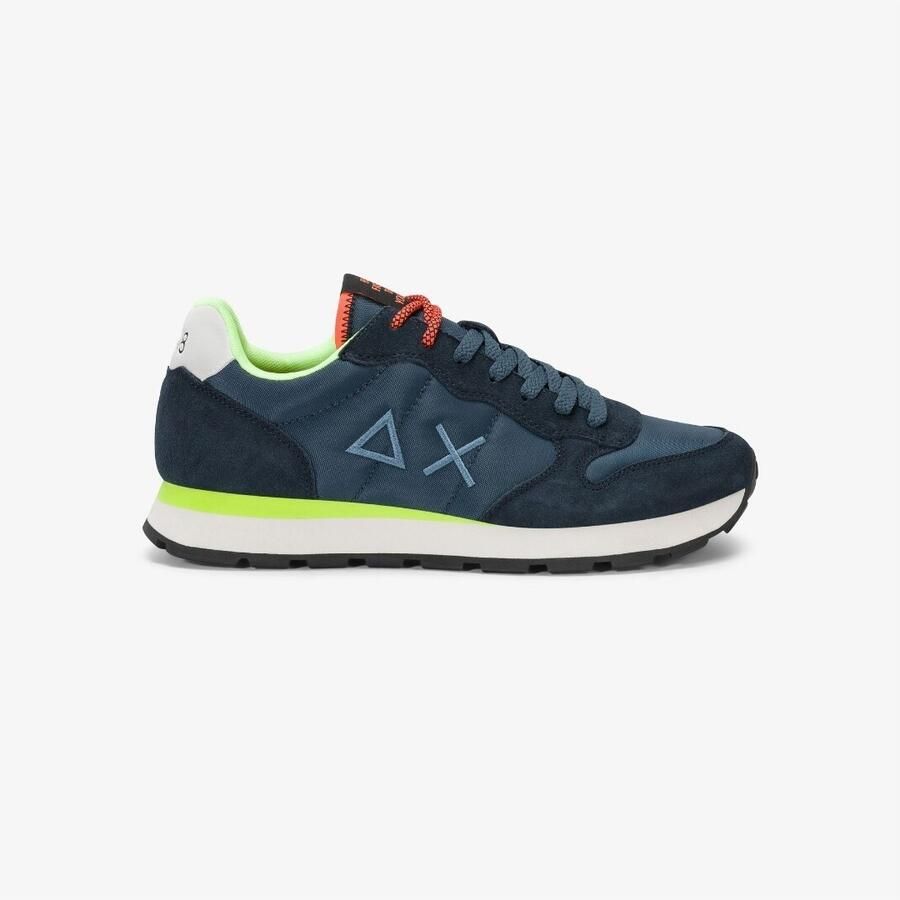 Sun68 Lage Sneakers Z36102 TOM FLUO-502 07 NAVY BLUE