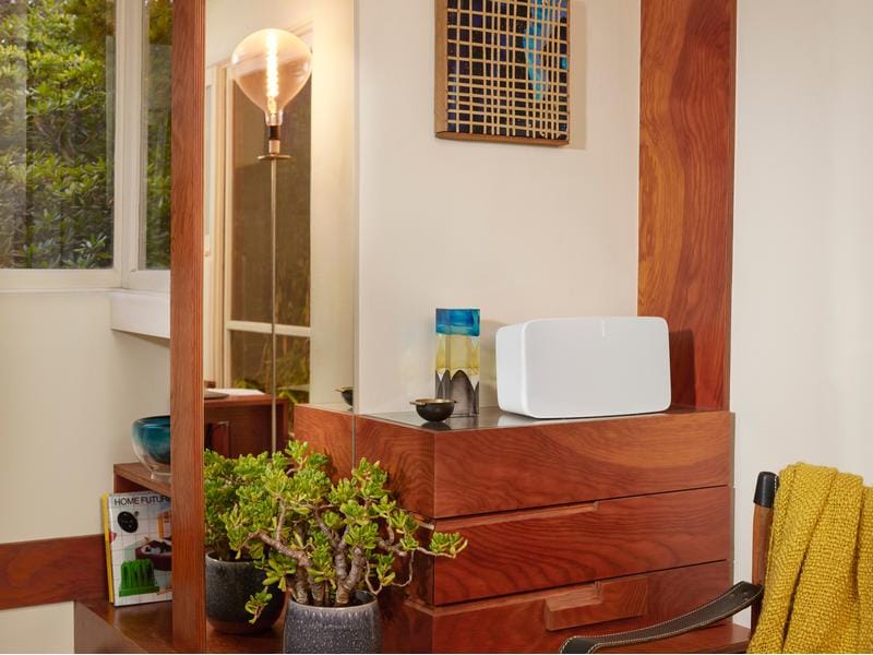 Sonos Lautsprecher Five Weiss Sonos Hi-Fi-Lautsprecher für Sound in Studioqualität