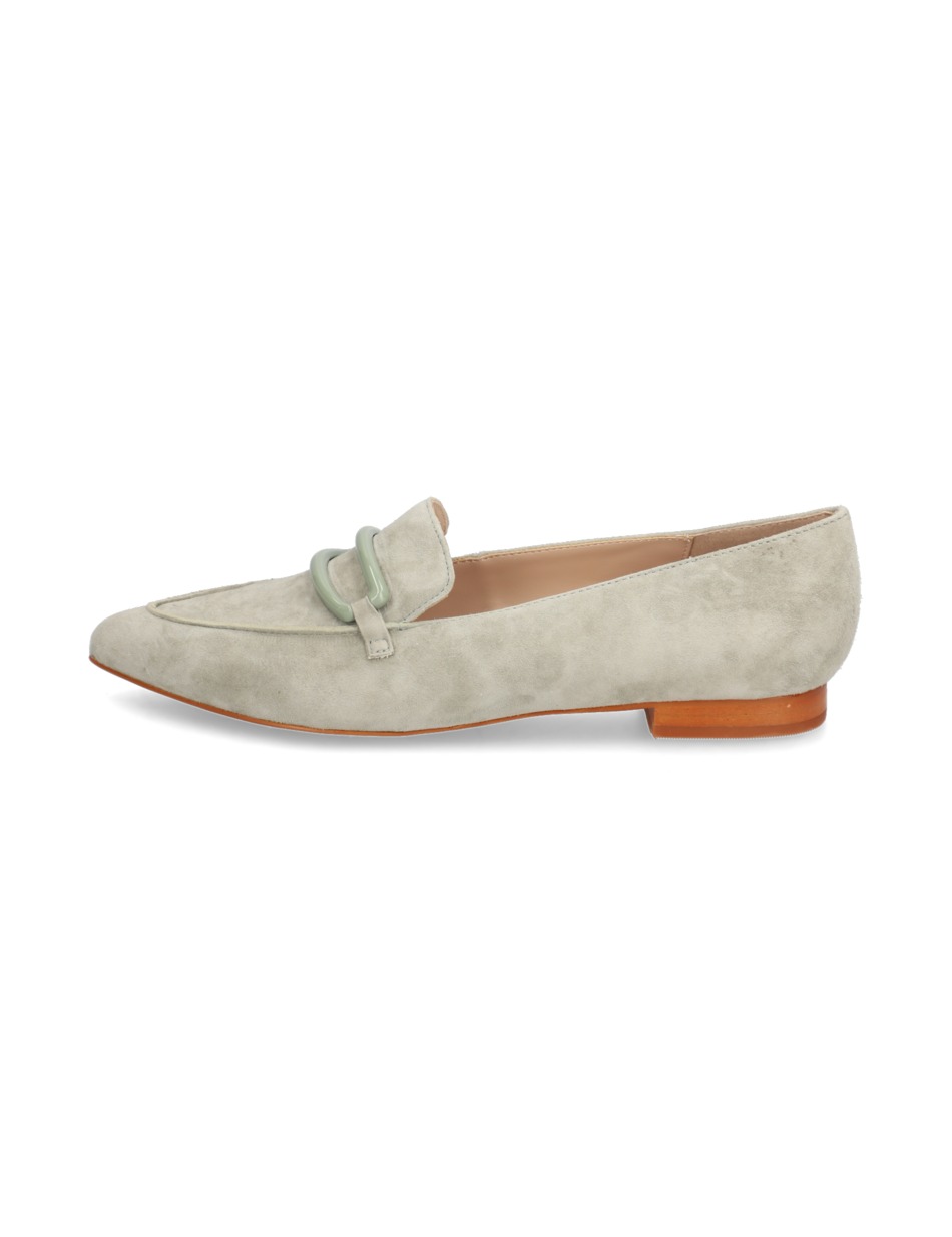 Veloursleder Slipper klassisch