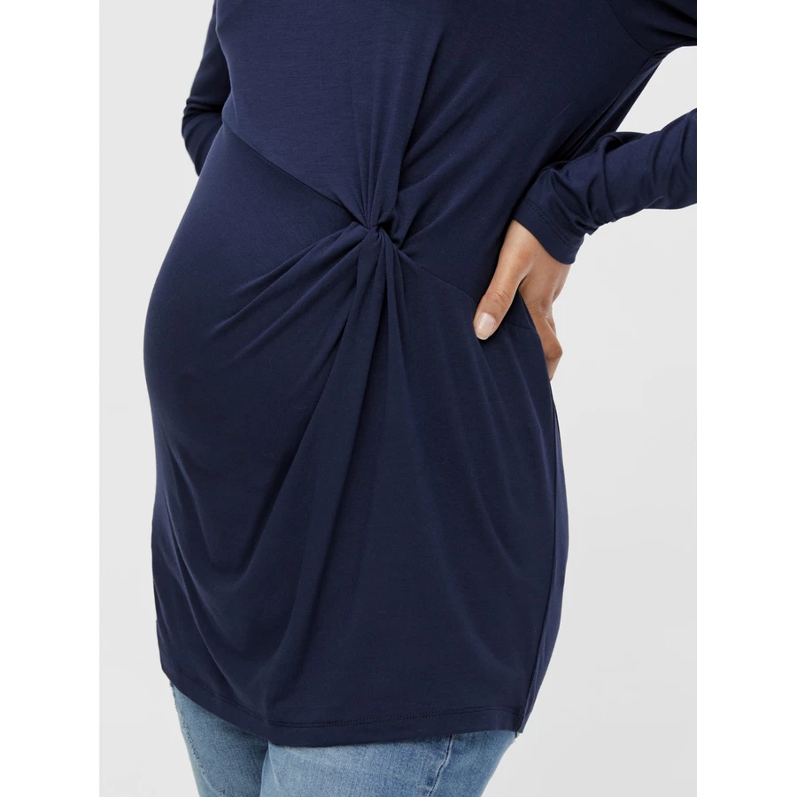 mama;licious Umstandsshirt MLKARELY Navy Blazer