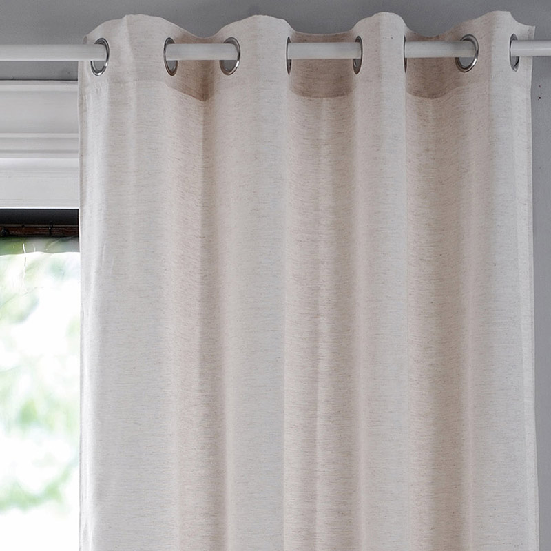 Rideau chiné 'Moana' beige