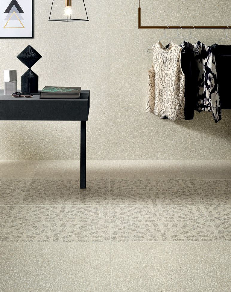 Jabo Terrazzo vloertegel coalino 60x60 gerectificeerd