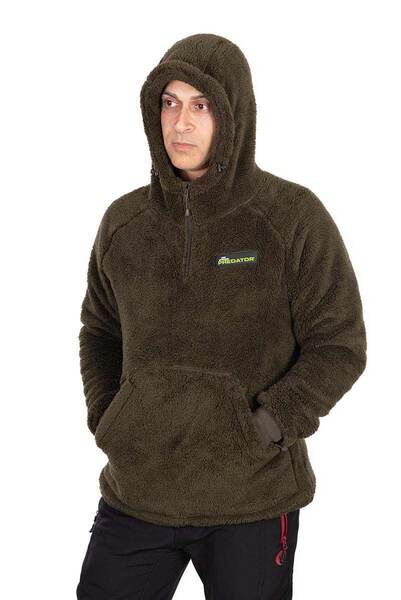 Sweat à Capuche Doublé Sherpa Predator Fox Rage