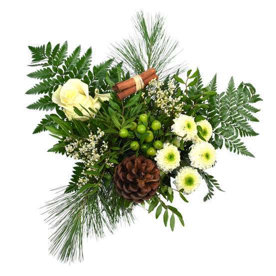 Bouquet de fleurs 'Prix Malin Blanc''
