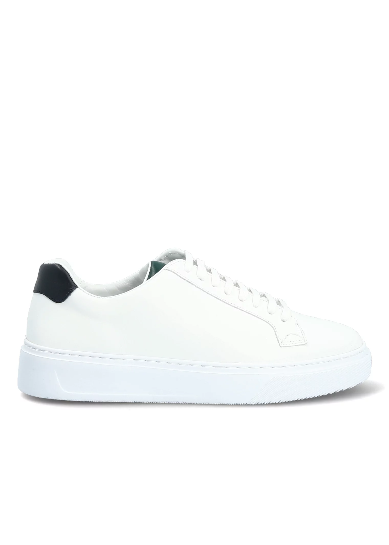 BASKET OTELLO 2 CUIR BLANC