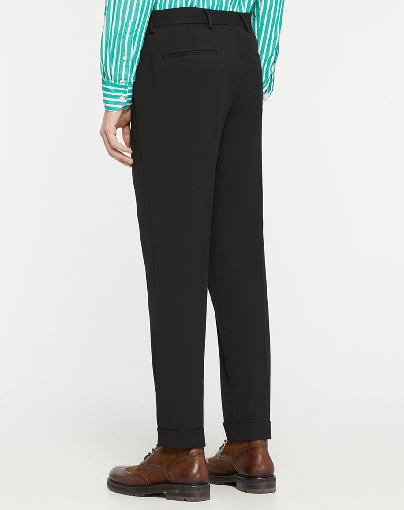 Scotch & Soda Pantalon Slim Fit Fave à pinces noir
