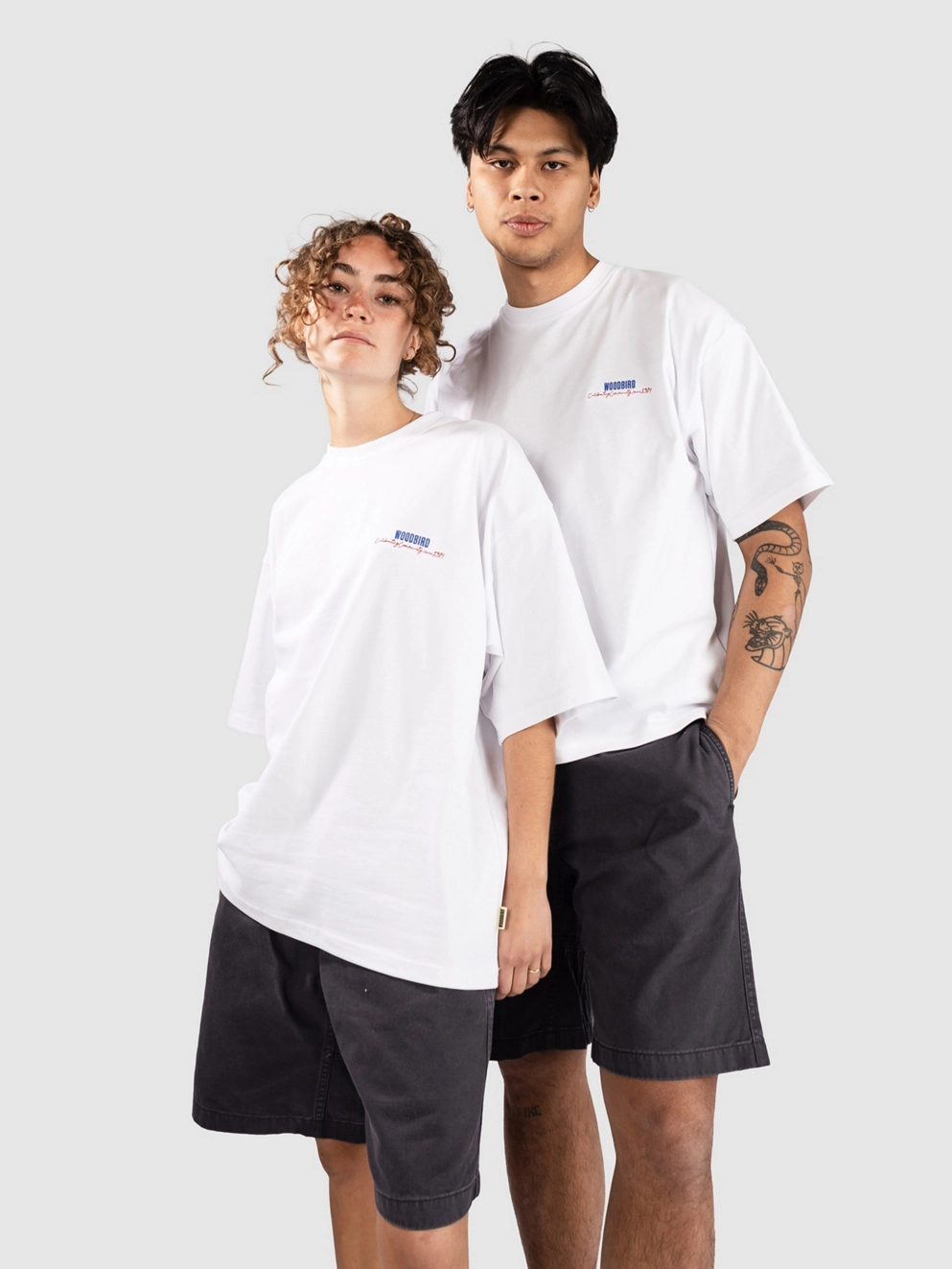 Woodbird WBBeam Culture T-Shirt white