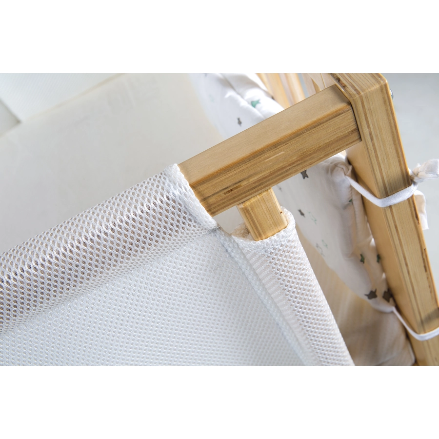 roba Room Bed safe asleep® Sternenzauber natur