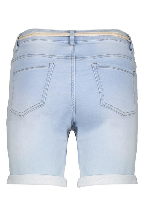 Geisha blauwe dames korte broek