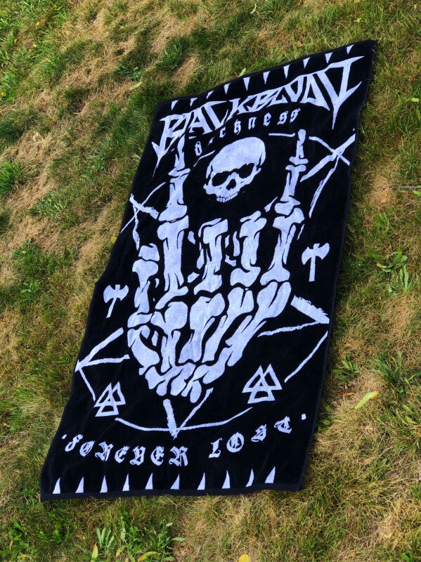 Black Blood - Essuie-mains | Black Blood by Gothicana Serviette de bain