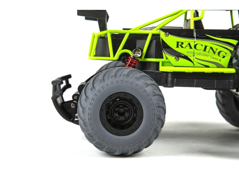 TEC-TOY Monster Truck Hot Racing Grün, 1:14 Akku-Betriebenes RC Off-Road Auto für Kinder ab 6 Jahren