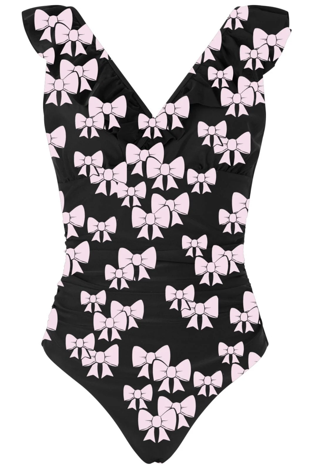 Cras Agnes Swimsuit 8048 bow black