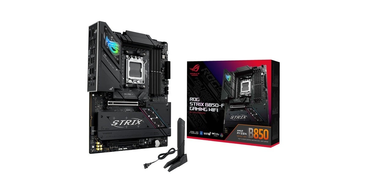 ASUSROG STRIX B850-F GAMING WIFI socket AM5 moederbord  (2,5Gb-LAN, WLAN, Sound, ATX)