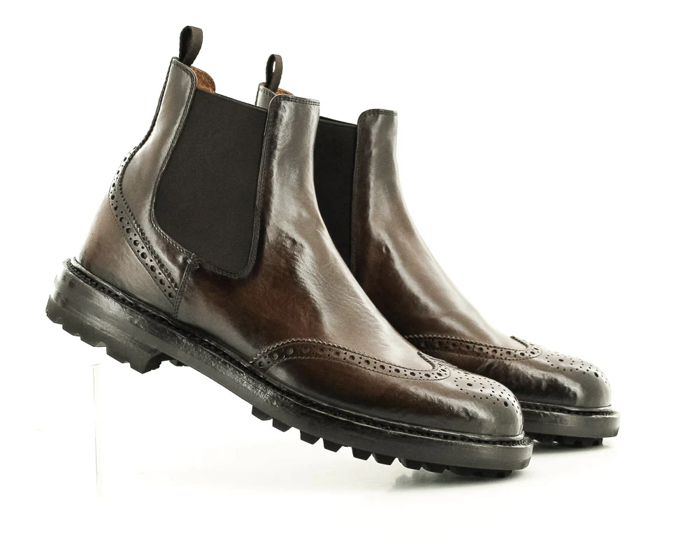 OFFICINE CREATIVE - BOOTS BRISTOL 008 EBENE