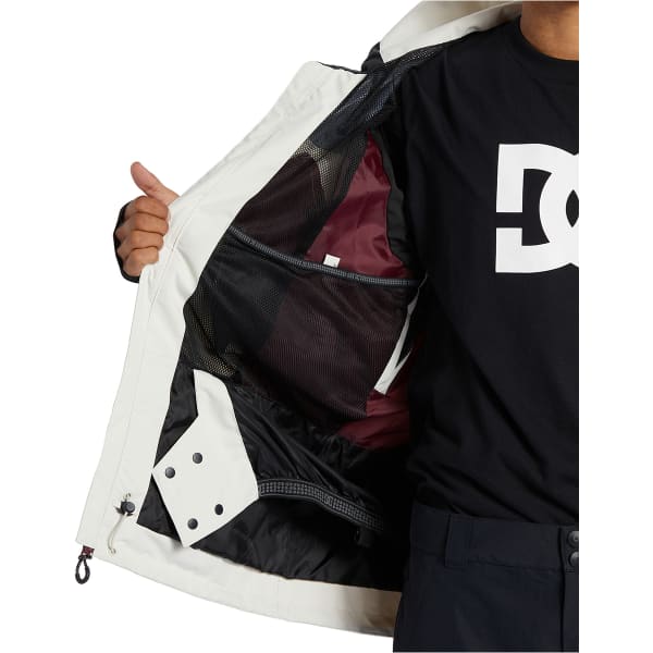 Veste de ski DC SHOES COMMAND 45K SNOW JKT SILVER BIRCH